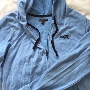 Vans Jackets & Coats - VANS sky blue zip up Vans Jackets & Coats - VANS sky blue zip up